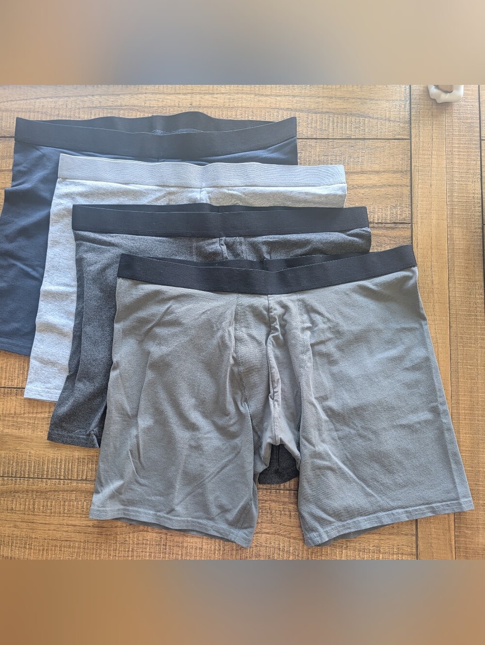 Pact Organic Cotton Men’s boxers - set of 4 - size XL - NWOT